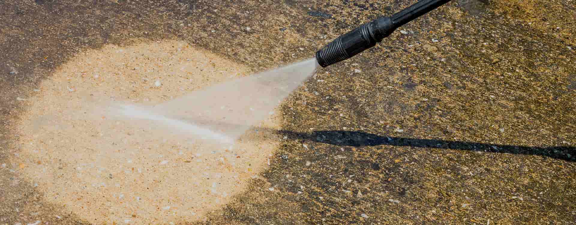 Concrete Washing Banner