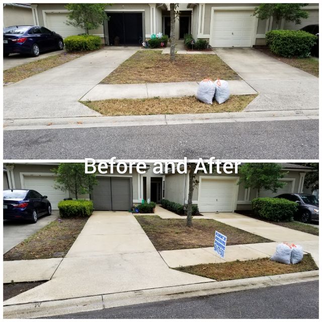 Jacksonville, FL Concrete Cleaning Project